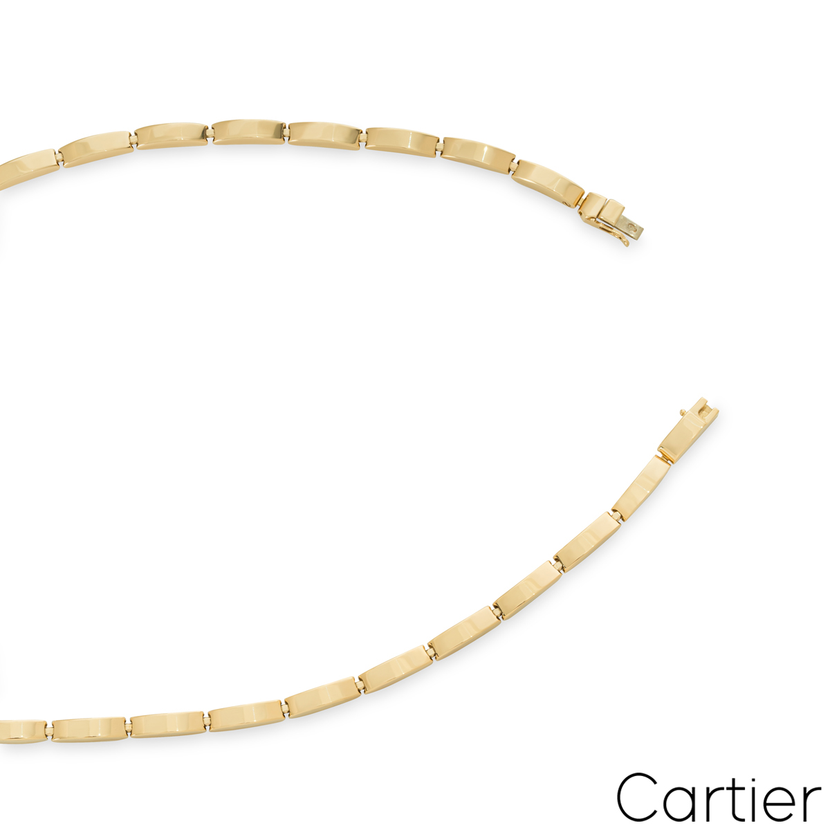Cartier Yellow Gold Diamond Panthère De Cartier Necklace N7059200